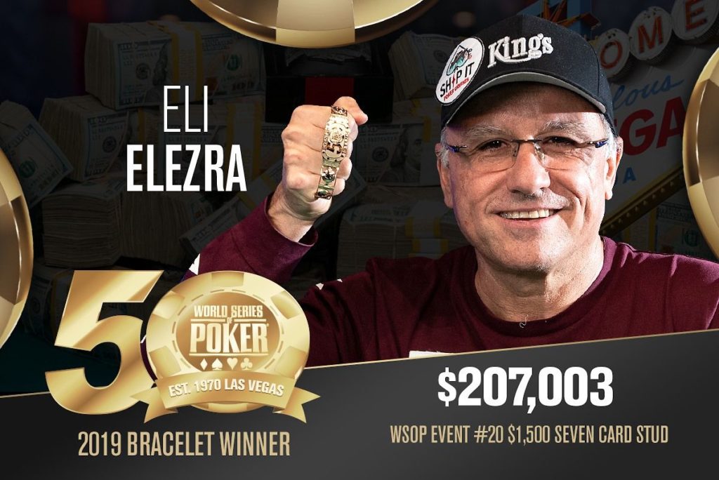 Elezra wins WSOP bracelet