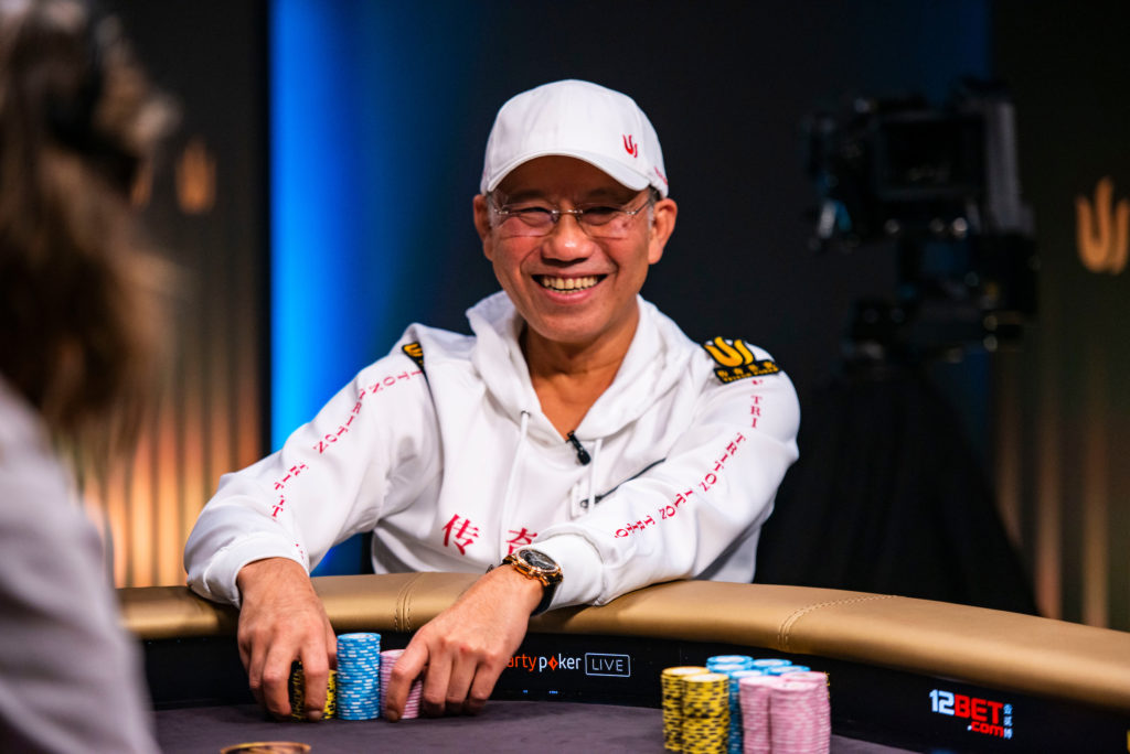 Paul Phua at the poker table