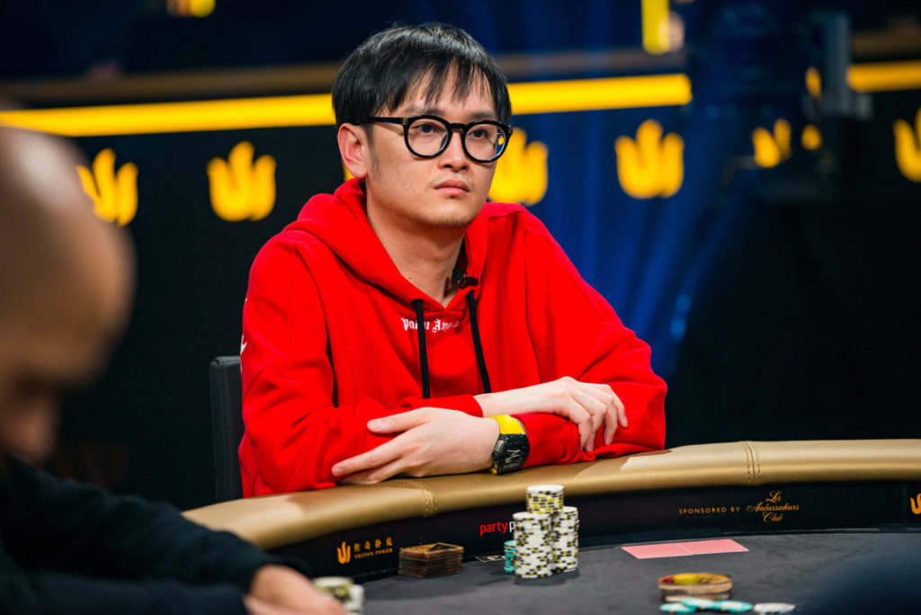 Wai Kin Yong at the poker table