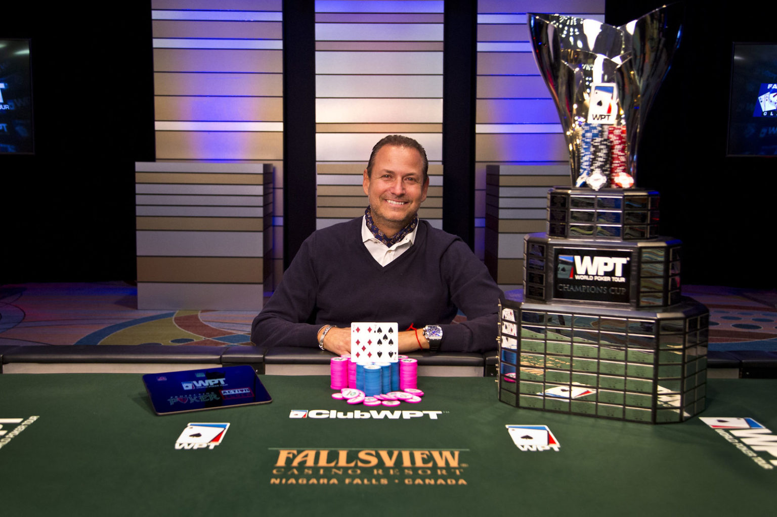 WPT Fallsview Poker Classic Eric Afriat Joins The Triple Title WPT