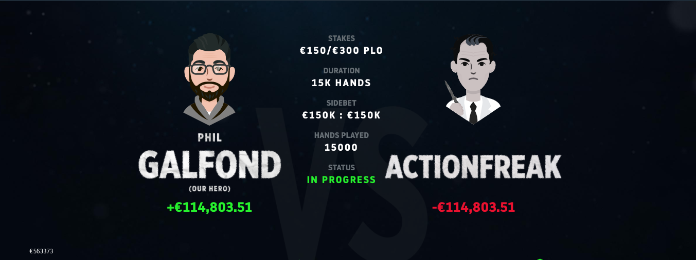 The Phil Galfond Challenge: Galfond Beats ‘ActionFreak’ - Paul Phua Poker